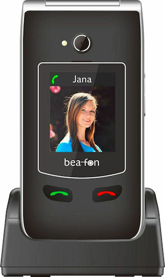 Bea-fon SL645 Plus Single SIM Κινητό με Κουμπιά Μαύρο