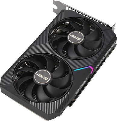 Asus GeForce RTX 3060 Ti 8GB GDDR6 V2 MINI OC Edition Κάρτα Γραφικών