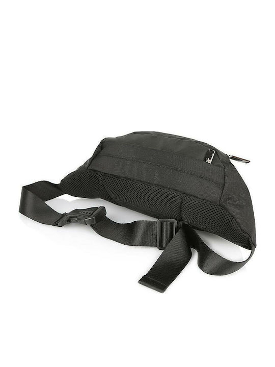 Herren Bum Bag Taille Schwarz