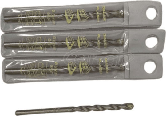 Diager Diamond Drill Carbide with Cylindrical Shank for Masonry, Glass and Tiles 5x85mm