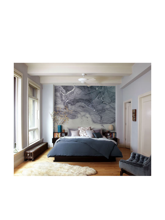 Wall Mural Blue Fluid Blue L300xW280cm Washable