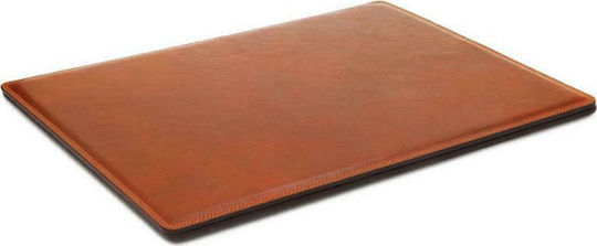 Tuscany Leather Σουμέν Διπλό Δερμάτινο Πορτοκαλί 50x40cm