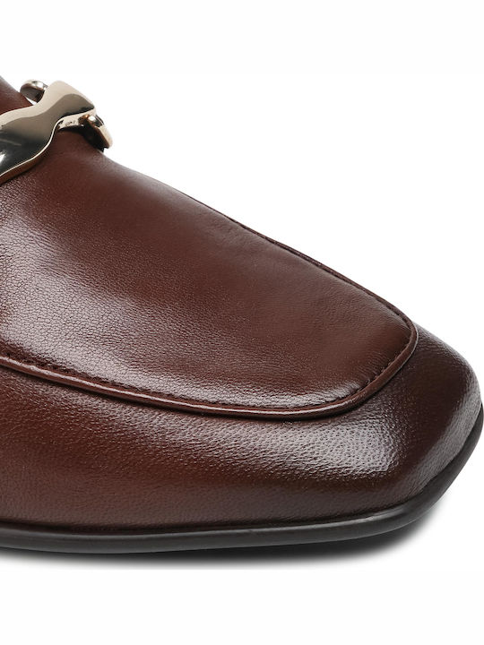Women's Loafers in Brown Color