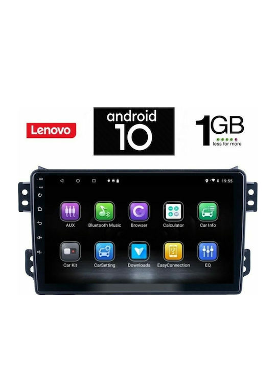 Lenovo Car-Audiosystem für Opel Agila Suzuki Spritzer 2008> (Bluetooth/USB/AUX/WiFi/GPS) mit Touchscreen 9" IQ-AN X5940_GPS
