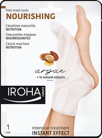 Iroha Nature Argan Νourishing Mask for Legs 18ml