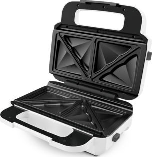 Tefal Snack XL Sandwich Maker with Removable Plates for for 2 Sandwiches Sandwiches 850W White