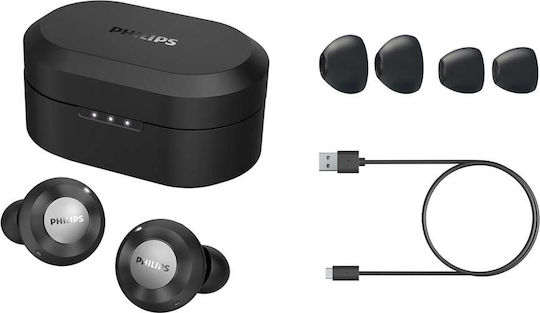Philips TAT8505 In-ear Bluetooth Handsfree Căști cu Carcasă de Încărcare Negru