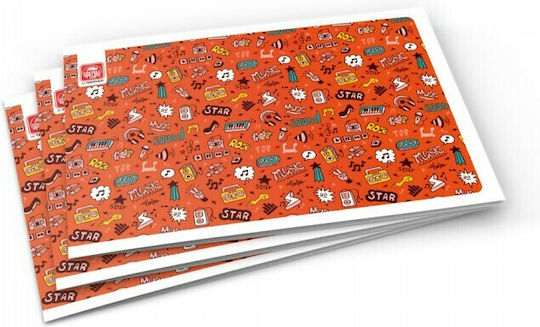 Typotrust Notebook Music B5 40 Sheets Special 1pcs (Μiscellaneous Designs/Colors)