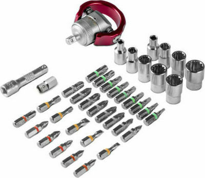 Trotec Ratschen- & Steckschlüssel-Sets 1\4" 40Stück