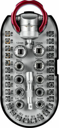 Trotec Ратчетни и гнездови гарнитури 1\4" 40бр