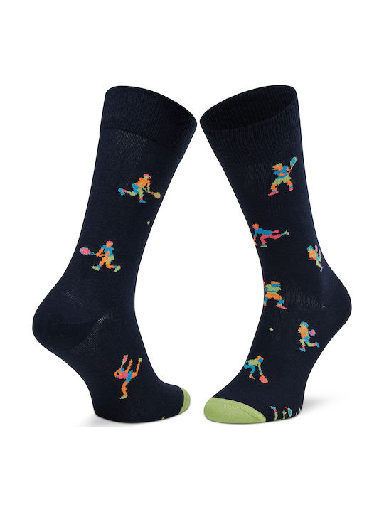 Happy Socks Gemusterte Socken Schwarz 1Pack