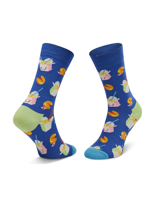 Happy Socks Patterned Socks Blue