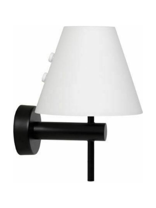 Lucide Lightning Roxy Classic Wall Lamp with G9 Socket Black 15cm