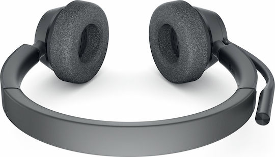 Dell WH3022 Pro Stereo Headset On Ear Multimedia Ακουστικά με μικροφωνο και σύνδεση USB-A