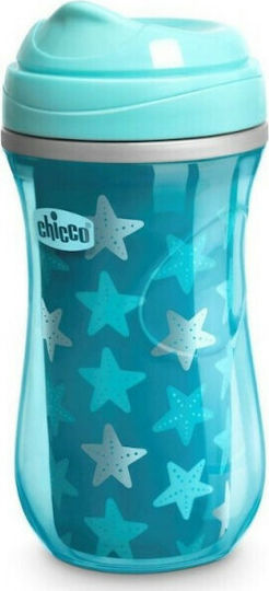 Chicco Baby Cup Active made of Plastic Light Blue 266ml for 14m+m+