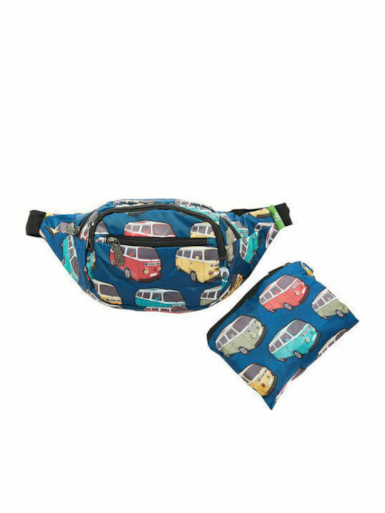 Camper Vans Γυναικείο Τσαντάκι Μέσης Μπλε