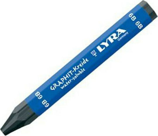 Lyra Watersoluble Μολύβι 6B Μπλε