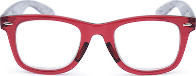 Zippo Women's Reading Glasses +1.00 in Red color 31Z-B16-RED100