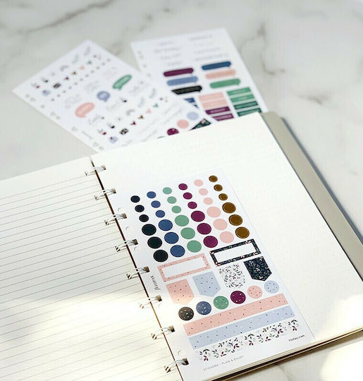 Filofax Самозалепващи Листчета За Бележки Garden Stickers