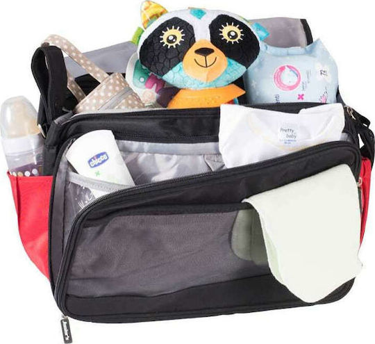Shoulder/Hand Diaper Bag Junior's Red