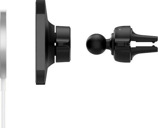 Spigen Magfit Βάση Κινητού Αυτοκινήτου με Μαγνήτη MagSafe Μαύρη
