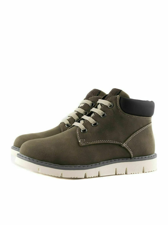 Asso Kinder-Sneaker Hoch 60100 Khaki