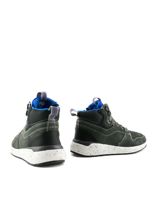 68903 Kinder Sneakers Hoch Gray