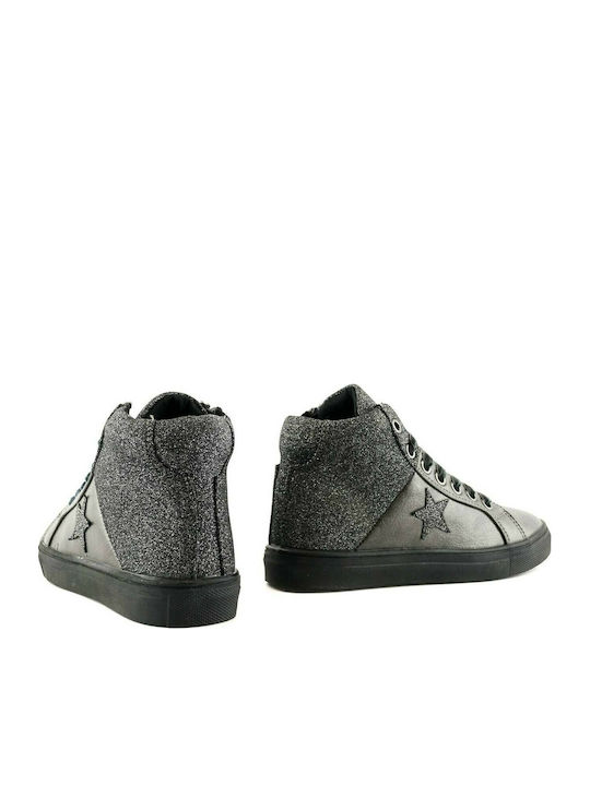 66506 Kinder Sneakers Hoch Gray