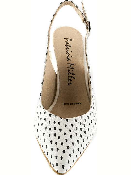 Leather Pointed Toe Stiletto Multicolour High Heels 1901