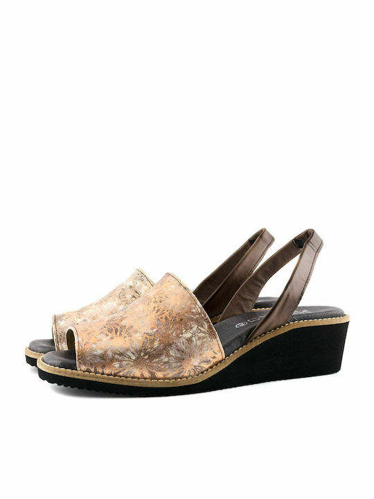 850 Platforme dama Auriu