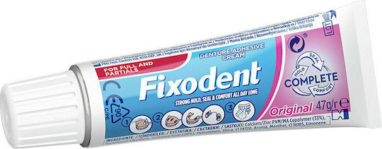 Fixodent Complete Original Denture Adhesive Cream 47gr