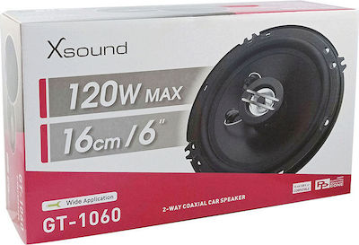 KAL Electronics Car Speaker Set 6" with 25W RMS (2 Way)