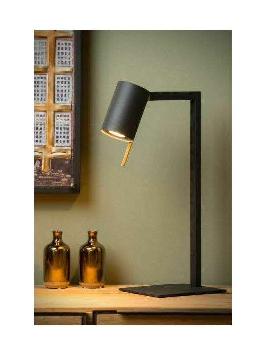 Lucide Lightning Office Lamp for Socket GU10 in Black Color