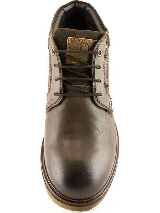 67041 Leather Chukka Boots Brown
