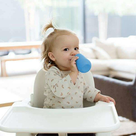 Ezpz Baby Cup Mini Cup made of Silicone Blue 118ml for 12m+m+