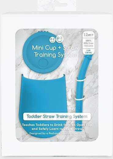 Ezpz Baby Cup Mini Cup made of Silicone Blue 118ml for 12m+m+