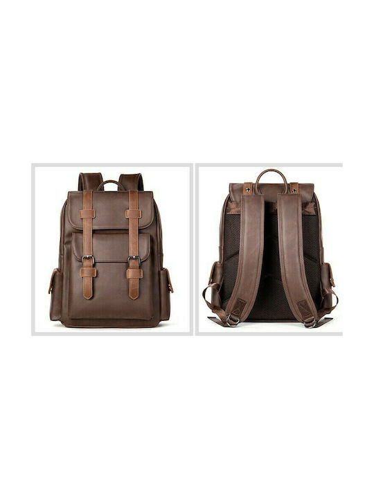 Cardinal Leather Backpack Brown 12lt