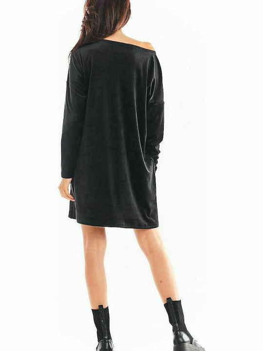 Awama Mini Dress Black