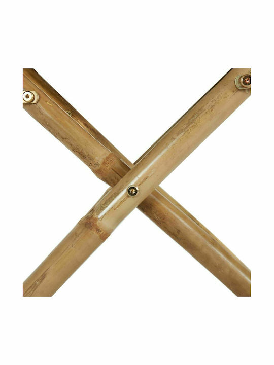 Καρέκλα Σκηνοθέτη Μπαμπού Πράσινο 2τμχ 60x45x88εκ.