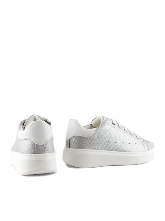 Παιδικά Sneakers Ασημί