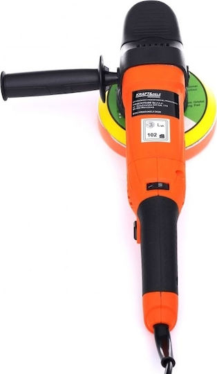 Kraft & Dele Έκκεντρος Αλοιφαδόρος 1500W με Ταχύτητα 1500-4500rpm & Ρύθμιση Στροφών