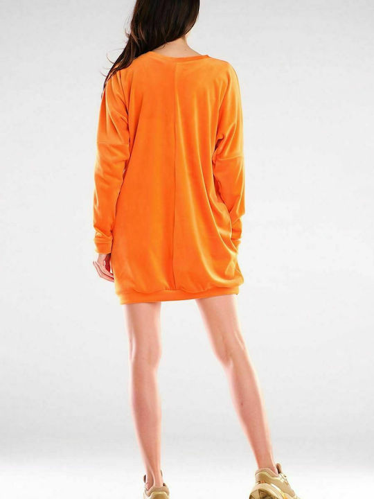 Awama Mini Dress Orange