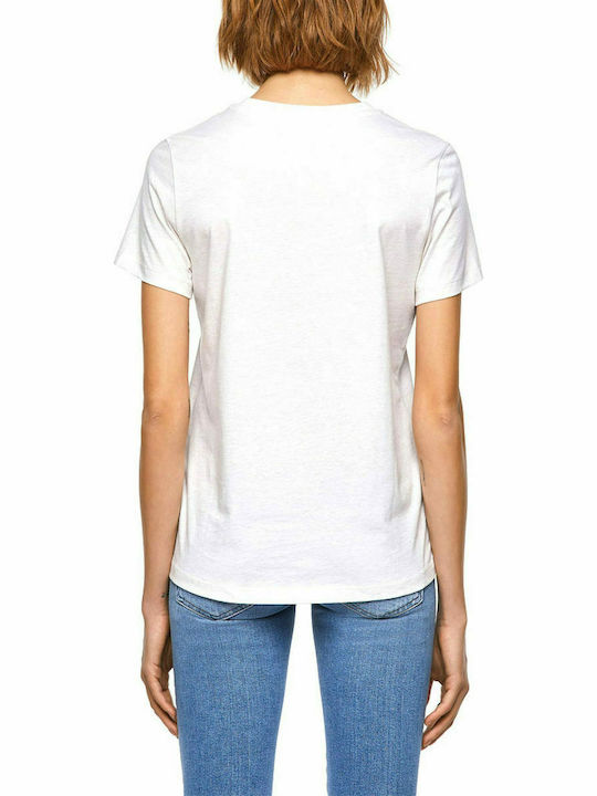 Diesel Damen T-Shirt Weiß