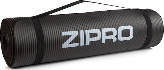 Zipro Exercise Mat Black (180x60x1cm)