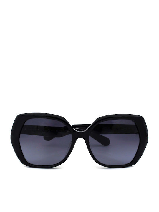 Kate Spade Black Sunglasses with Horn-Rimmed Frame