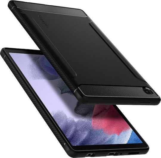 Spigen Robuste Armor Umschlag Rückseite Dauerhafte Schwarze Galaxy Tab A7 Lite