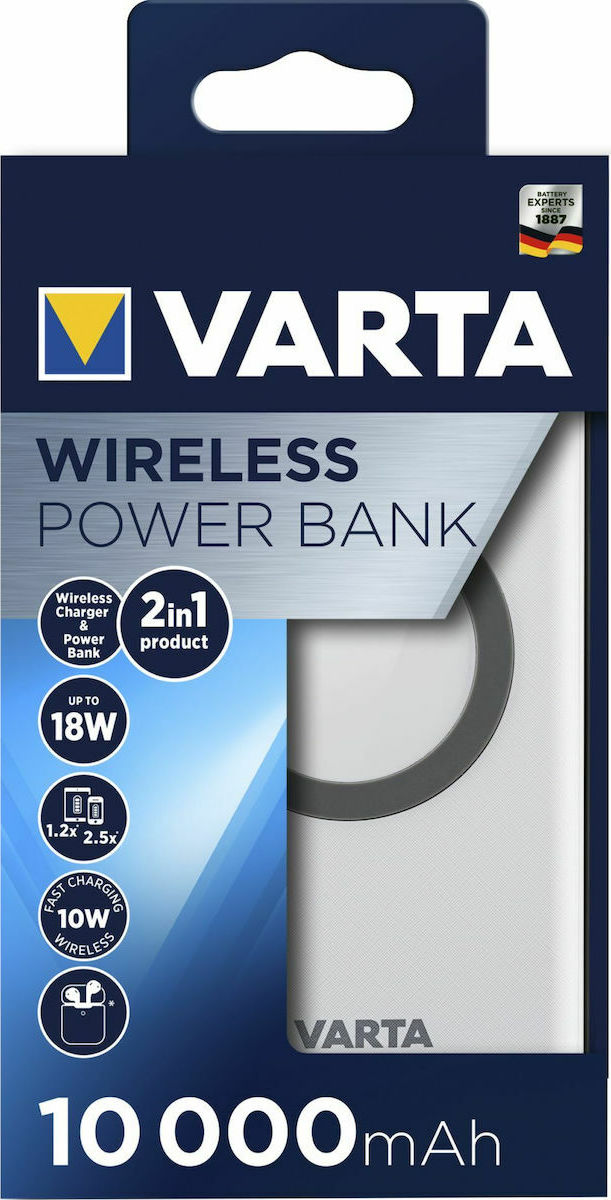 Varta Wireless Power Bank Mah Usb A Usb C