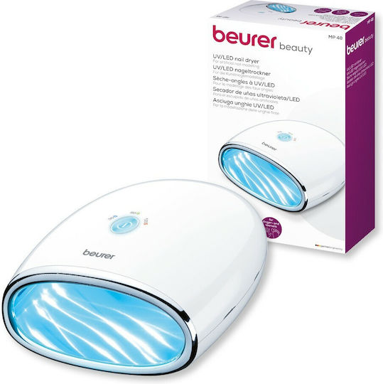 Beurer MP 48 Φουρνάκι Νυχιών UV / LED Μπαταρίας 24W Λευκό