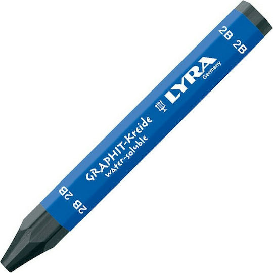 Lyra Watersoluble Bleistift 2B Gray