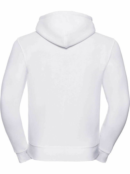 Russell Europe Authentic Men's Long Sleeve Promotional Sweatshirt White